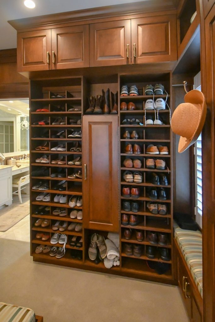 Shoe storage